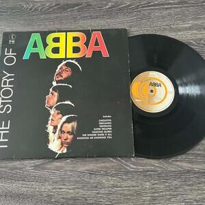 ABBA - The Story of Abba Ktel NC581 VG+ Vinyl Record LP AJ12